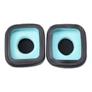 1 Pairs Headphone Sponge Cover Earmuff Leather Sleeve For Logitech UE5000(Black Blue Sponge)