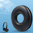 2 PCS Headset Sponge Cover Earmuffs For Logitech H390(Black )