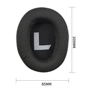 2 PCS Suitable for Somic G936N Commander Headphone Cover Sponge Cover Head-mounted Gaming Earmuffs(Black)