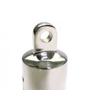19mm Ordinary Single Top Silk Slip Cap 316 Stainless Steel Yacht RV Awning Accessories