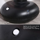 Thickened Fitness Adult Children Vertical Inflatable Non-Tumbler Boxing Column Inflatable Venting Angry Boxing Sandbag, Specification: Height 160cm(Black)