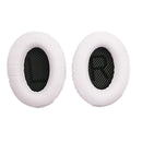 2 PCS Headset Sponge Cover For BOSE QC15 / QC3 / QC2 / QC25 / AE2 / AE2i(White + Black LR )