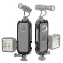 KF42730 For Insta360 One X-2 Metal Camera Vertical Cage Protection Frame with Cold Shoe
