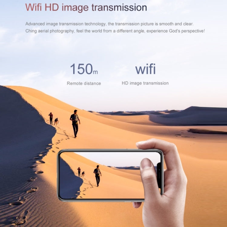 YLR/C S66 Mini Folding Remote Control Drone High-Definition Aerial Photography Quadcopter, Colour: 4K Double Camera (Black)