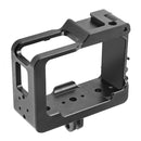 KF41288 For Insta360 One R Metal Cage Sports Camera Protection Frame with Dual Cold Shoes