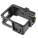KF41288 For Insta360 One R Metal Cage Sports Camera Protection Frame with Dual Cold Shoes