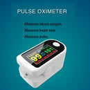 JSL-X201 TFT Color Screen Finger Clip Oximeter Pulse Oximetry Monitor(White)