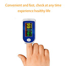 JSL-X201 TFT Color Screen Finger Clip Oximeter Pulse Oximetry Monitor(White)
