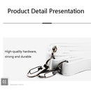 Cartoon Full Body Camera PU Leather Case Bag with Strap for FUJIFILM instax mini 9 / mini 11 / mini 8(Gray Big Eyes Cat)