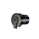 Car Motorcycle Ship Modified With Colorful Screen Display USB Dual QC3.0 Fast Charge Car Charger, Model: P20-B With Terminal