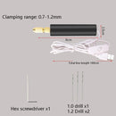 Household Mini Electric Drilling Handheld Jade Polishing Engraving Tool Electric Grinder(Electric Drill+3 Drills+Wrenches)