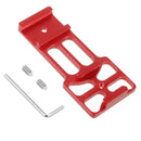 20mm Rail Side Mount For GoPro HERO10 Black / HERO9 Black / HERO8 Black /7 /6 /5 /5 Session /4 Session /4 /3+ /3 /2 /1, DJI Osmo Action, Xiaoyi And Other Action Cameras, Hunting Shot(Red)