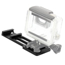 20mm Rail Side Mount For GoPro HERO10 Black / HERO9 Black / HERO8 Black /7 /6 /5 /5 Session /4 Session /4 /3+ /3 /2 /1, DJI Osmo Action, Xiaoyi And Other Action Cameras, Hunting Shot(Black)