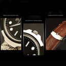 YAZOLE 372 Men Sports Watch Luminous Simple Quartz Watch(Black Tray Black Belt)