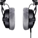 2 PCS Earmuffs Cover For Beyerdynamic DT990 / DT880 / DT770 Pro(Black)