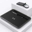 HQ-UD17 4 in 1 Wireless Charger Phone Holder Charging Base for Smart Phones, iWatch, AirPods (White)