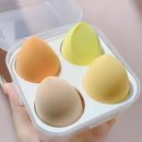 3 PCS Wet And Dry Beauty Egg Soft Makeup Flutter Set, Specification: 7 Cheese Mango