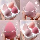 3 PCS Wet And Dry Beauty Egg Soft Makeup Flutter Set, Specification: 7 Cheese Mango