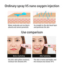 Beemyi High-Pressure Nano-Spray Water Replenishment Instrument Small Portable Household Handheld Oxygen Injection Instrument, Colour: BS-1200 White