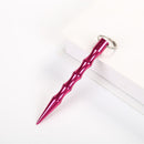 10 PCS Outdoor Anti-Wolf Supplies Equipment Pen Stick with Key Ring(Red)