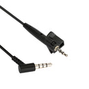 2 PCS 3.5mm to 2.5 mm Replacement Audio Cable with Mic For Bose AE2 / AE2i Length: 1.5m