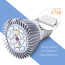 2 PCS LED Plant Growth Lamp Full Spectrum Plant Fill Light Cup, Power: E27 28 Beads