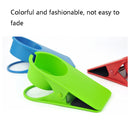 2 PCS G3389 Table Side Cup Clip Large Thickened Cup Clip(Blue)