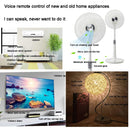 YK-166 Air Conditioner Voice Remote Control Smart AI Night Light Appliance Control TV Voice Companion(English Version)