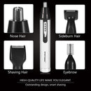 SPORTSMAN SM-418 Electric Mini Shaving Eyebrows Hair Nose Hair Trimmer USB(White)