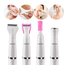 SONAX PRO SN-8933 4 In 1 Electric Women Shaver Multi-Function USB Charge Scraping Knife Hair Removal Device(Pink)