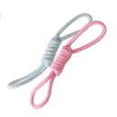 7 PCS Tuning Knot Color Randomly Dog Molar Teeth Cleaning Toy Candy Color Woven Cotton Rope
