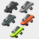 WEST BIKING YP0707263 Bicycle Outdoor Front Beam Bag EVA Hard Shell Phone Bag(Fluorescent yellow)