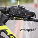 WEST BIKING YP0707263 Bicycle Outdoor Front Beam Bag EVA Hard Shell Phone Bag(Gray)