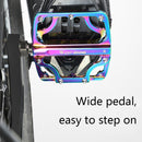 1 Pair WEST BIKING YP0802081 Mountain Road Bike Colorful Pedals(Colorful)