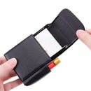 Cigarette Box Fashion Business Card Case(100 Stripe Black)