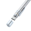 Flashlight Pupil Pen Light Yellow White Dual Light Source Dental Light LED Stainless Steel Morning Inspection Light(Silver )