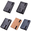 RFID Anti-Theft Aluminum Alloy Card Case(Tree Cedar Apricot)