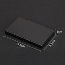 RFID Anti-Theft And Anti-Magnetic Aluminum Alloy Credit Card Case(Black)