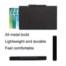 RFID Anti-Theft And Anti-Magnetic Aluminum Alloy Credit Card Case(Golden)