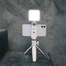 Ulanzi VL49 6W Small LED Video Light 5500K Dimmable Photography Soft Light Vlog Fill Light( White)
