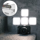 Ulanzi VL49 6W Small LED Video Light 5500K Dimmable Photography Soft Light Vlog Fill Light( White)