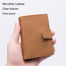 RFID Antimagnetic Anti-Theft Aluminum Alloy Wallet(Carbon Fiber Black)