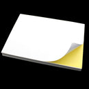 100 Sheets A4 Non-Adhesive Print Paper Blank Writing Adhesive Laser Inkjet Print Label Paper(Glossy)