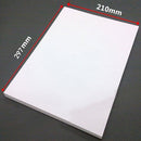 100 Sheets A4 Non-Adhesive Print Paper Blank Writing Adhesive Laser Inkjet Print Label Paper(Glossy)