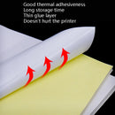 100 Sheets A4 Non-Adhesive Print Paper Blank Writing Adhesive Laser Inkjet Print Label Paper(Glossy)