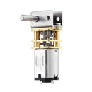 GW12N20 Worm Gear Low Speed Motor Ultra Mini Gear Power-Off Self-Locking Motor For Smart Car Robot(6V 10RPM)