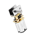 GW12N20 Worm Gear Low Speed Motor Ultra Mini Gear Power-Off Self-Locking Motor For Smart Car Robot(12V 60RPM)