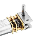 GW12N20 Worm Gear Low Speed Motor Ultra Mini Gear Power-Off Self-Locking Motor For Smart Car Robot(6V 55RPM)