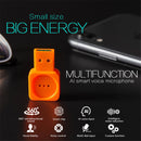 MI-021 AI Smart Voice Microphone USB Mini Microphone With Voice Control/Input/Translation/Search Function(Orange)