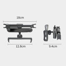 Car Seat Telescopic Bracket Car Rear Pillow Mobile Phone Bracket, Colour: 06 Upgrade Version Black